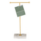 Goldener Metall-Schmuckhalter, T-Form, mit