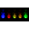 Polyresin Solar Buddha Figur, mit Krakelee Glas