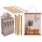 Magnetische Holz-Posterleiste, inkl. Bild,