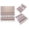 Weiß/creme/braunfarbenes Fouta-Hamamtuch, Relax,