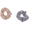 Textil-Haarband, Scrunchie mit LED,