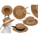 Strohhut mit Schleife, Basic chic,