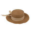 Strohhut mit Schleife, Basic chic,