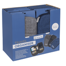Reisedokumente, Brieftasche und Telefon-Organizer,