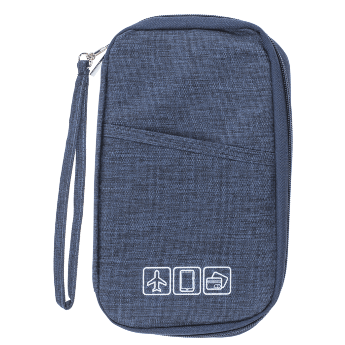 Reisedokumente, Brieftasche und Telefon-Organizer,