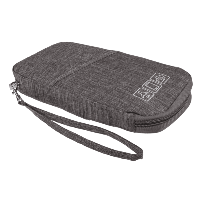 Reisedokumente, Brieftasche und Telefon-Organizer,