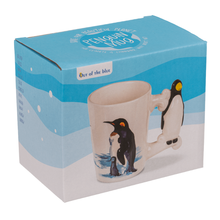 Becher,Pinguin,11  x 8,5 cm, 300 ml,