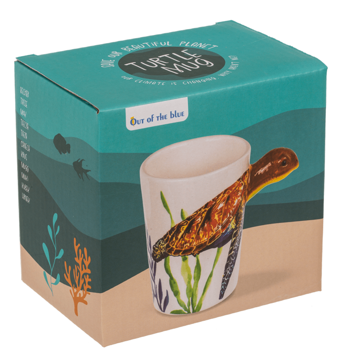 Becher,Schildkröte,11 x 8,5 cm , 300 ml,