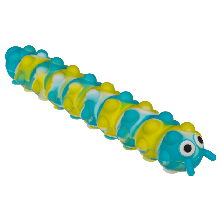 "Fidget Pop N' Stick Toy, Raupe,"