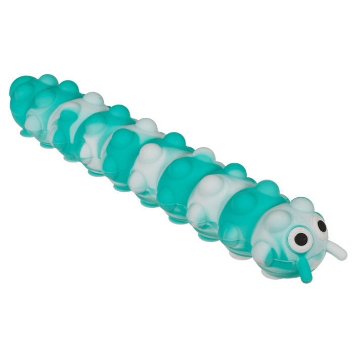 "Fidget Pop N' Stick Toy, Raupe,"