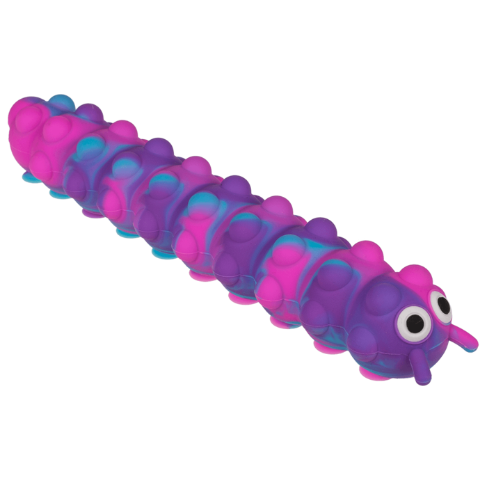 "Fidget Pop N' Stick Toy, Raupe,"
