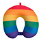 Nackenkissen mit Micropellet-Füllung, Regenbogen,