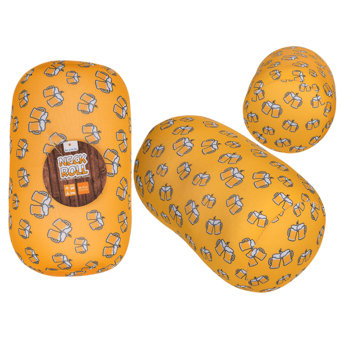 Nackenrolle mit Micropellet-Füllung, Bier,