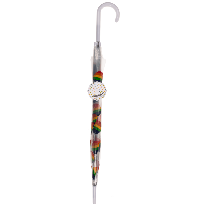Kuppel-Regenschirm, Pride flag,