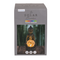 Polyresin Solar Buddha Figur, mit Krakelee Glas