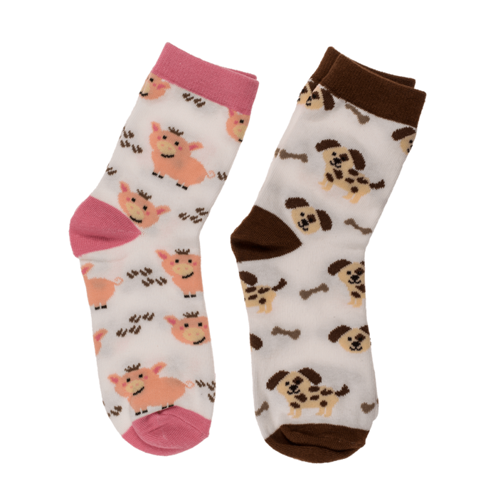 Magische Kindersocken, Farmtiere, 1 Paar,