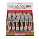 USB-Datenkabel für iPhone, Typ C & Micro sortiert,