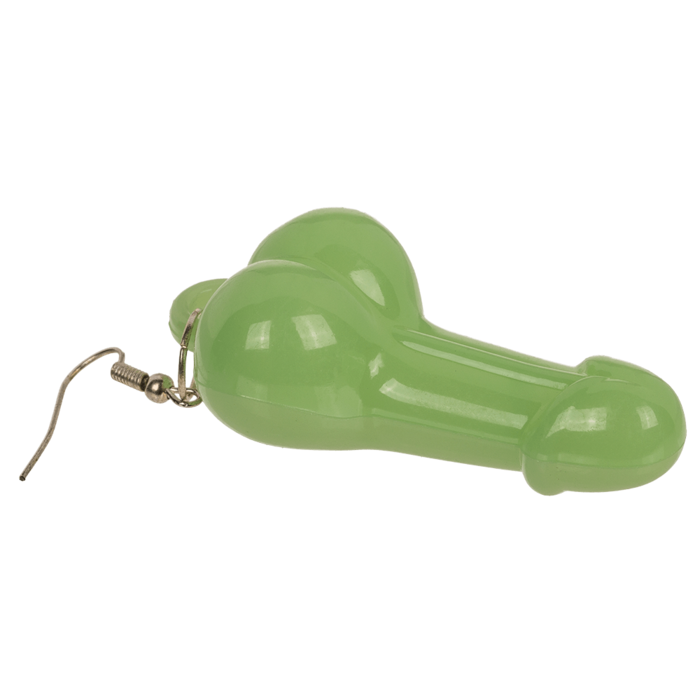 Ohrringe, Penis, Glow in the Dark,