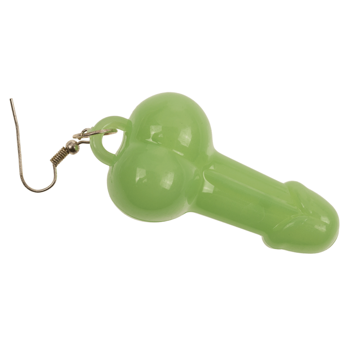 Ohrringe, Penis, Glow in the Dark,