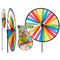 Windspiel Regenbogen,Durchm.25cm,H.57cm