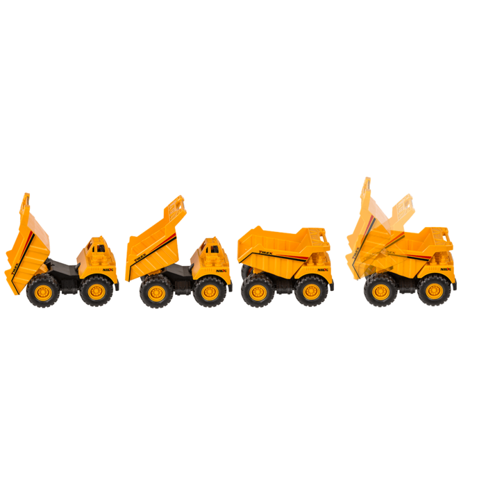 Baufahrzeug, Muldenkipper, ca. 12 cm,