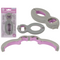 Universal-Öffner, 6 in 1, Grau/Rosa,