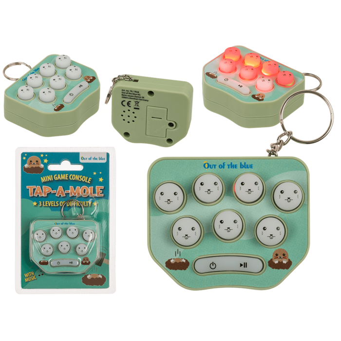 Mini-Spielkonsole mit Schlüsselanhänger,