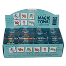 Magisches Baumwoll-Handtuch, Meerestiere,