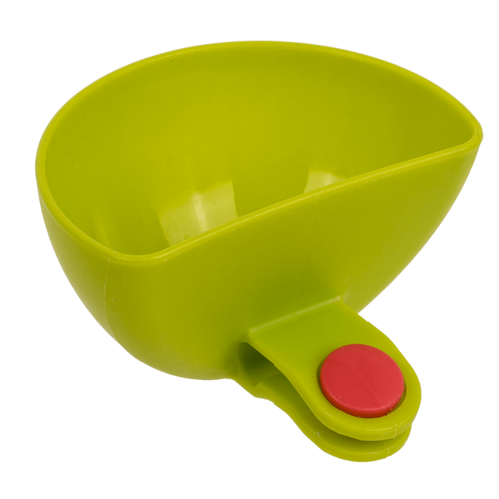 Dip-Schale mit Clip, 4er Set,