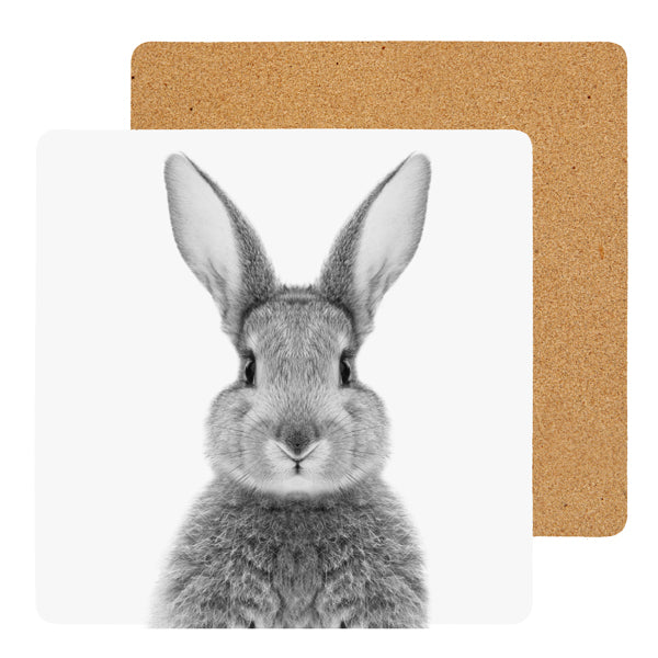 Untersetzer Kork Hase ca. 9,5x9,5cm