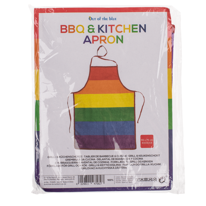 Grill- & Küchenschürze,Pride,100%