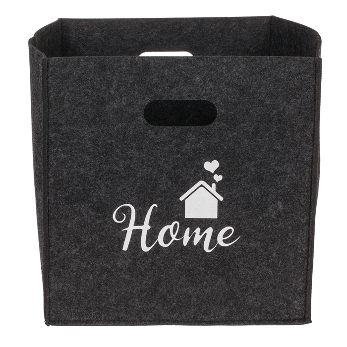Filz-Aufbewahrungsbox, Home/Zuhause,