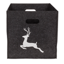 Filz-Aufbewahrungsbox, Hirsch/Hirschkopf,