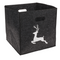 Filz-Aufbewahrungsbox, Hirsch/Hirschkopf,