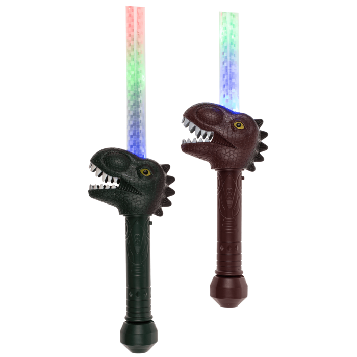 Zauberstab mit LED. Dinosaurier, ca. 67 cm,