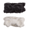 Textil-Haarband, Flauschige Schleife,