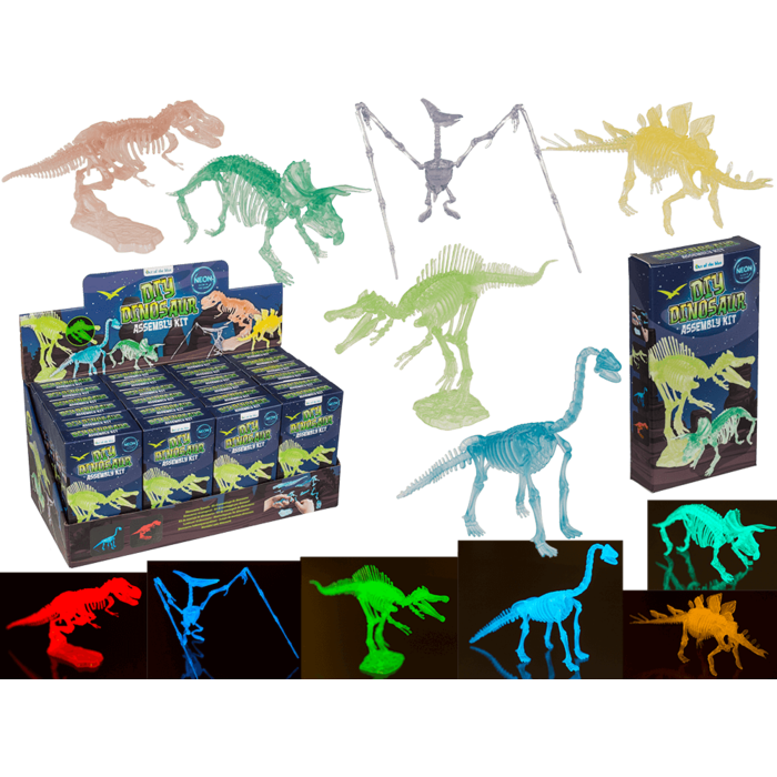 DIY Dinosaurier-Skelett-Bausatz, ca. 10 cm,