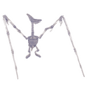 DIY Dinosaurier-Skelett-Bausatz, ca. 10 cm,