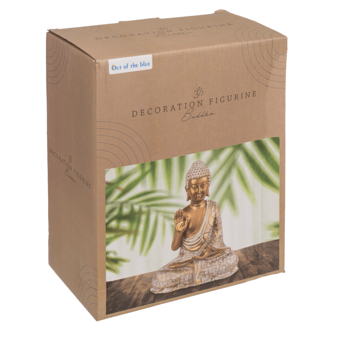 Deko-Figur, Buddha, ca. 16,5 x 10 x 21 cm,