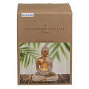Deko-Figur, Buddha, mit Teelichthalter,