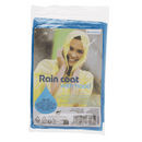 Regenponcho mit Kapuze, Einheitsgröße,