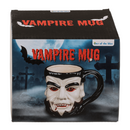Becher, Vampir, 15 x 11,5 cm, aus Steingut