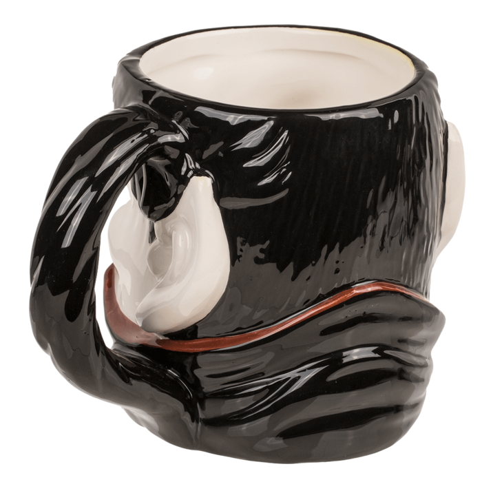 Becher, Vampir, 15 x 11,5 cm, aus Steingut