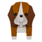 Brillenhalter, Tiere, ca. 15 x 10 cm,