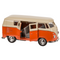 Modellauto mit Rückziehmotor, VW T1 Bus 1963,
