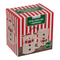 Becher, Weihnachtsmann & Schneemann,