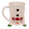Becher, Weihnachtsmann & Schneemann,
