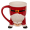 Becher, Weihnachtsmann & Schneemann,