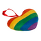 Plüschherz in Regenbogenfarben, Pride,