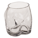 Trinkglas, Hoch den Hintern, ca. 7 x 5 x 9 cm,